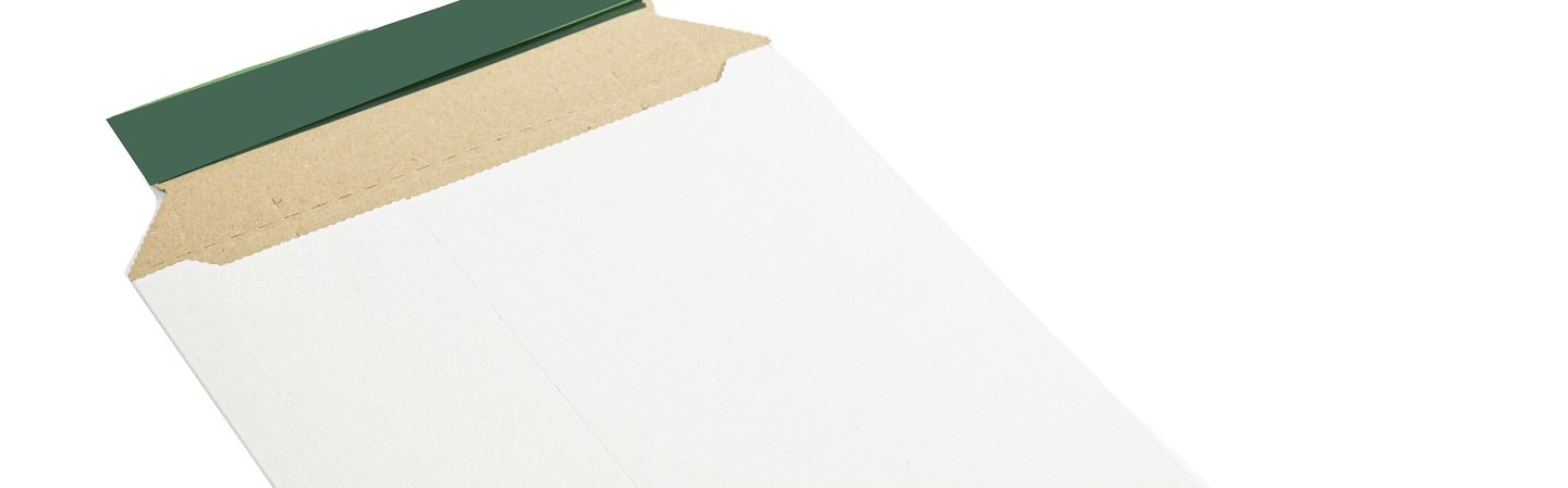 Enveloppes & pochettes cartonnes blanches